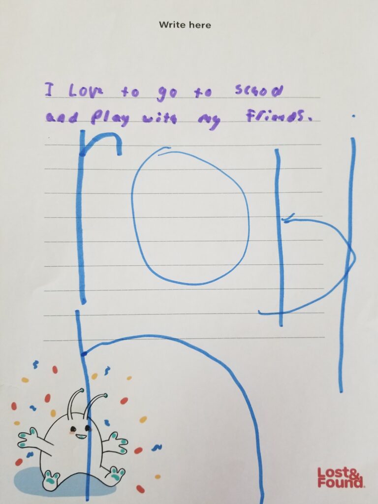 Robin, age 5, Ontario