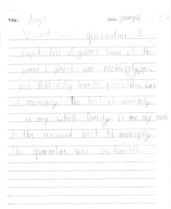 Avery, age 8, Ontario