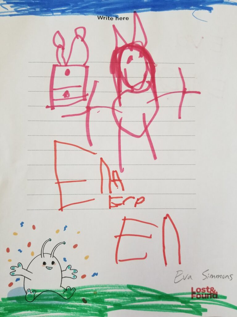 Eva, age 4, Ontario