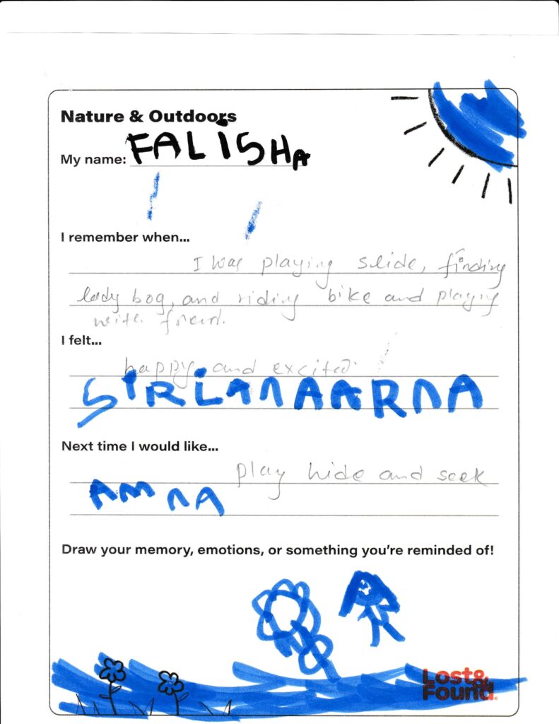 Falisha, age 5, Manitoba